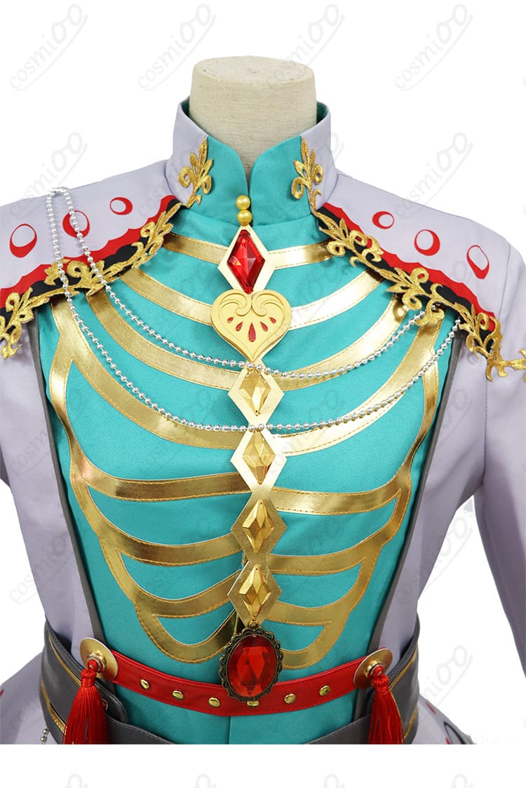 ダークロマンス(SCR)衣襟装飾の細部アップ|こだわりディテール・高再現