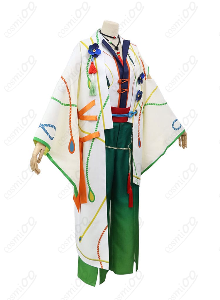 三毛縞斑 NEW COLOR コスプレ衣装 側面画像|シルエット確認・細部まで再現