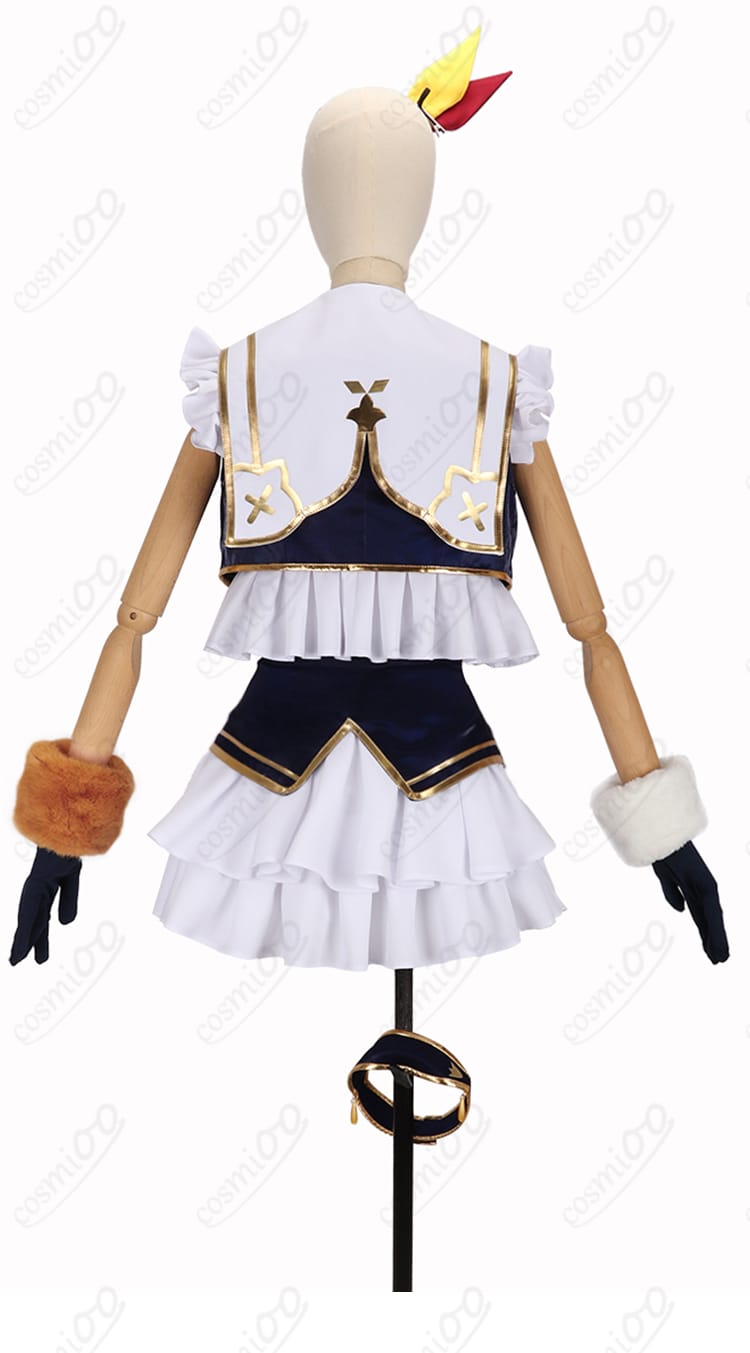 にじさんじ 星川サラ SYMPHONIA コスプレ衣装 背面画像|ディテール確認