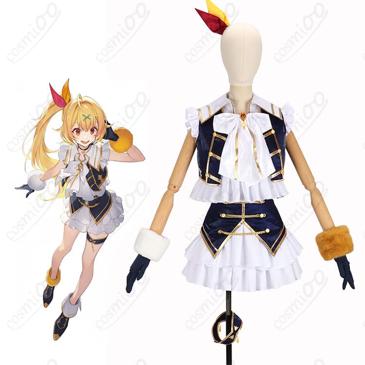 にじさんじ 星川サラ SYMPHONIA衣装とキャラクターの比較イメージ|高再現コスプレ