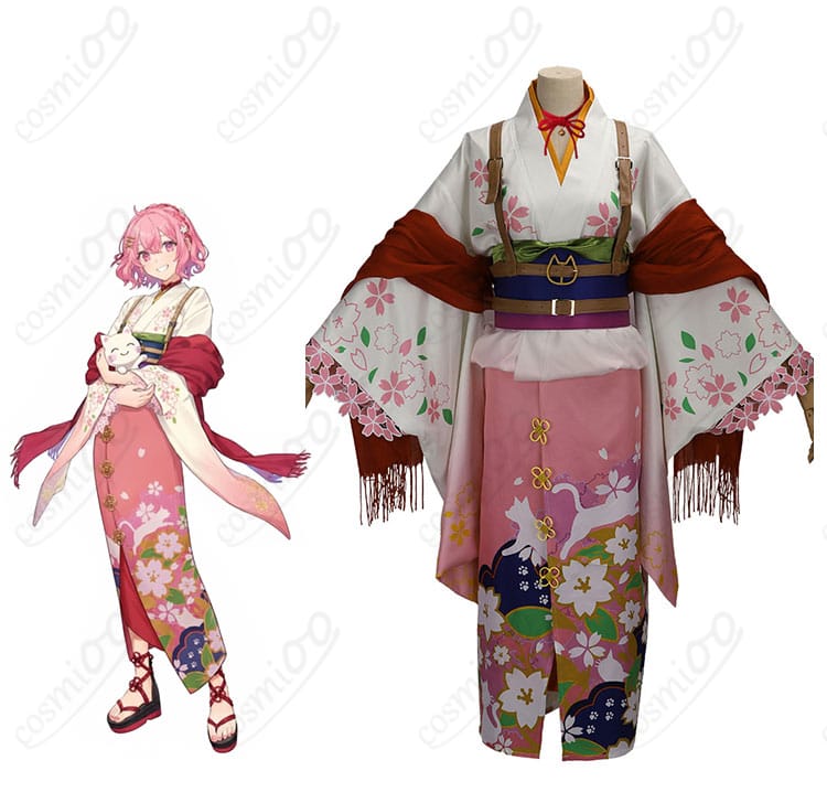 大妖怪 nqrse ローソンコラボ衣装とキャラクターの比較画像|高再現コスプレ