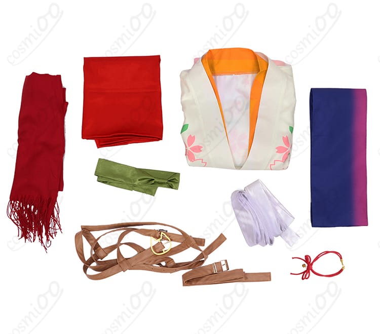 大妖怪 nqrse ローソンコラボ コスプレ衣装 フルセット内容|マフラー・ベルト付き