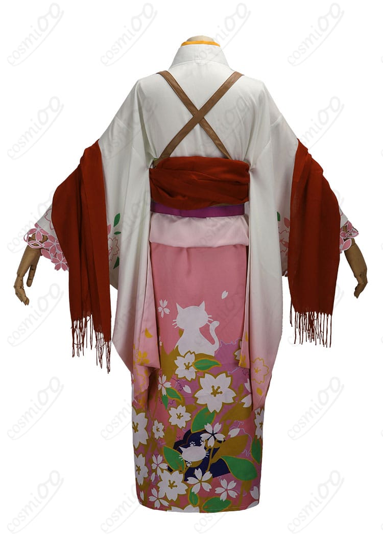 大妖怪 nqrse ローソンコラボ コスプレ衣装 背面|特徴的な装飾をチェック