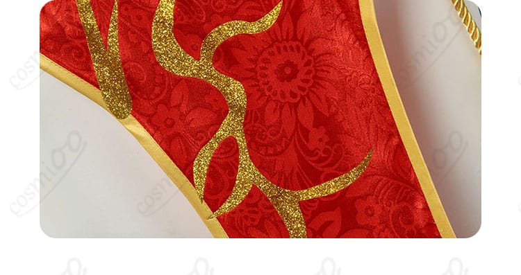 チャイナドレス模様・装飾ディテール画像|金色の闇 コスプレ高品質