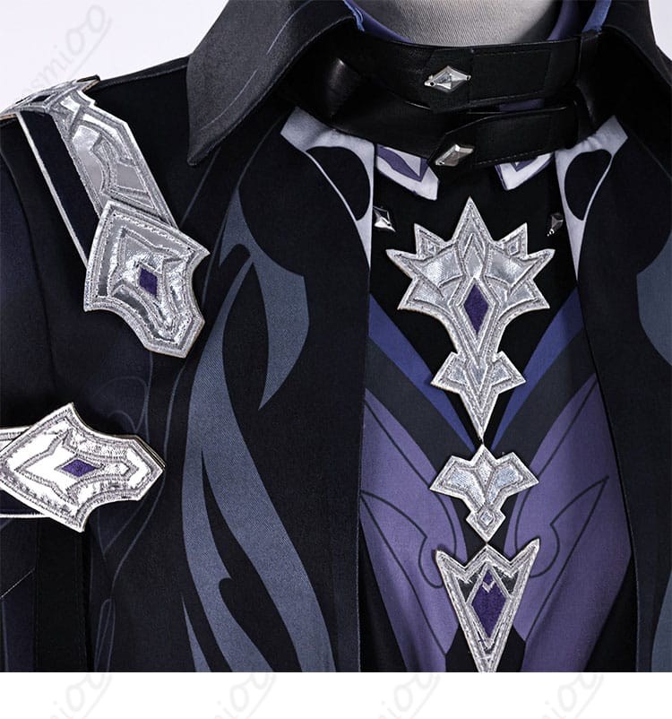 原神 フリンズ コスプレ衣装 衣襟装飾ディテール|高再現のこだわり仕様