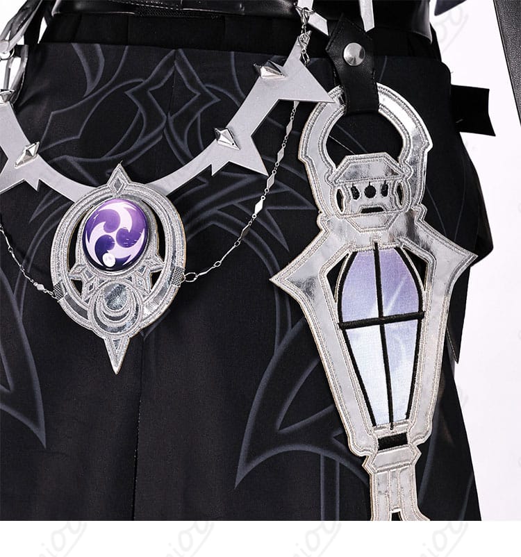 原神 フリンズ コスプレ衣装 腰まわり装飾ディテール|こだわりのアクセント