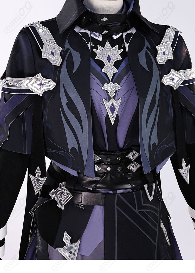 原神 フリンズ コスプレ衣装 門襟ディテール画像|精巧な装飾をチェック