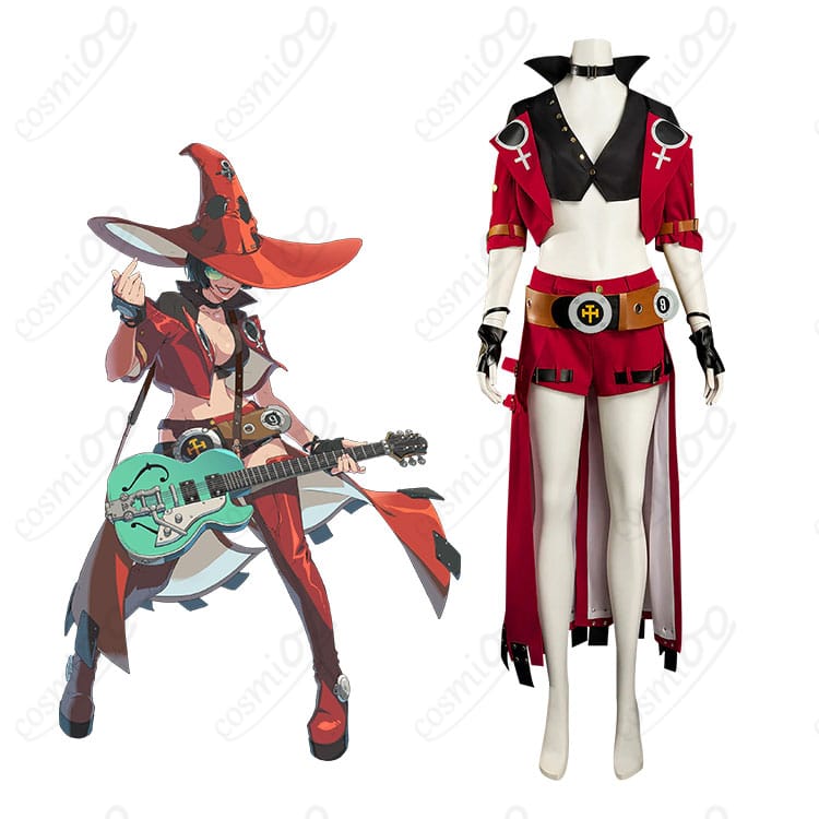 商品服装とイノキャラクターの比較画像|GUILTY GEAR -STRIVE- コスプレ衣装