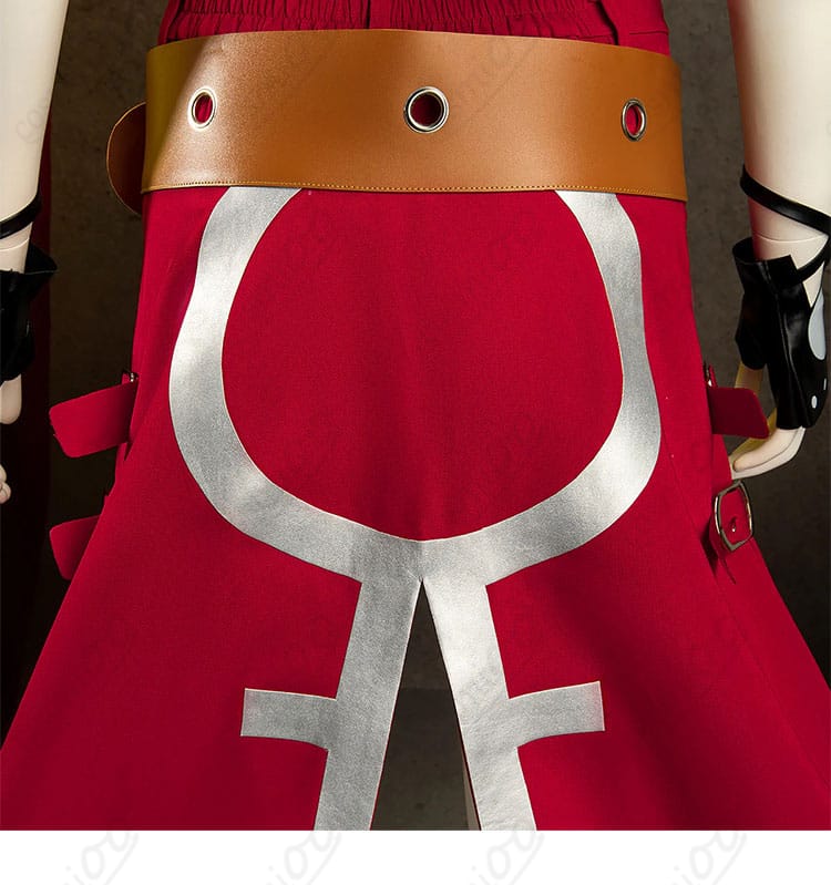 イノ コスプレ衣装 腰装飾&帯後面細節|高再現でイベントにも最適