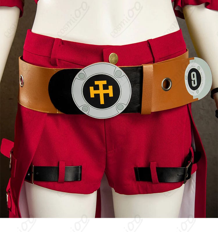 イノ コスプレ衣装 腰まわり装飾細節|こだわりの装飾をしっかり再現