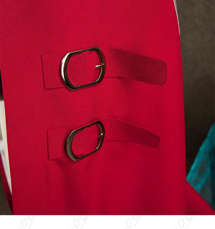 イノ コスプレ衣装 ひも結び装飾詳細|丁寧な作りのコスプレ衣装