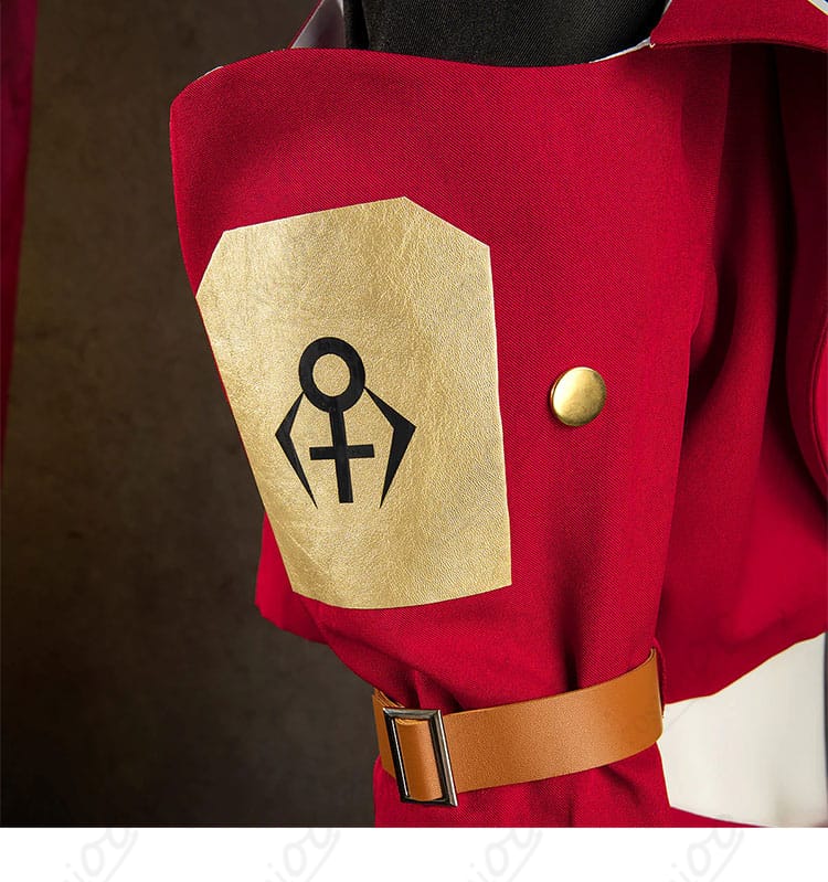 イノ コスプレ衣装 袖口模様アップ|STRIVE版の特徴的な柄を再現