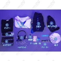 アークナイツ ミヅキ『永遠のプレイヤー』高再現コスプレ衣装｜フルセット・送料無料 - 4枚目の画像（サムネイル）