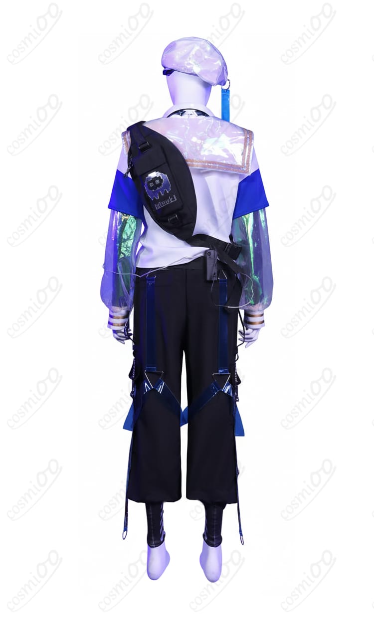 アークナイツ ミヅキ 永遠のプレイヤー コスプレ衣装 背面画像|細部まで再現