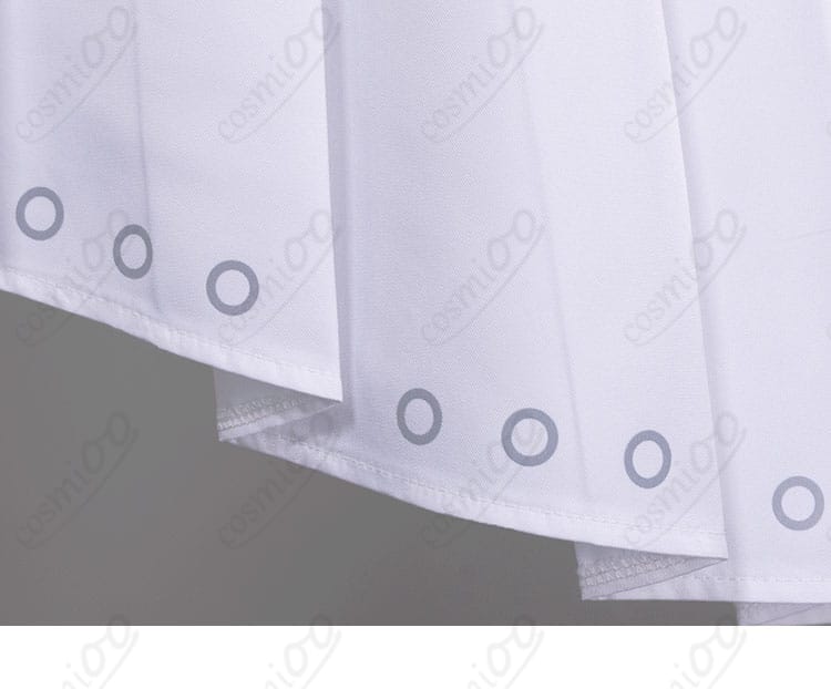 小豆沢こはね コスプレ衣装 スカート裾の装飾ディテール 動きのあるデザイン