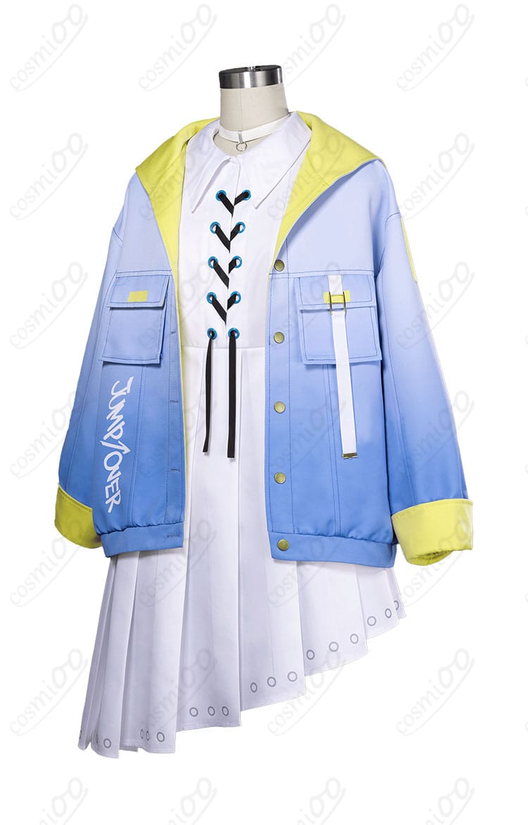 小豆沢こはね スカイランナー・ジャケット コスプレ衣装 側面図 細部までこだわった造形