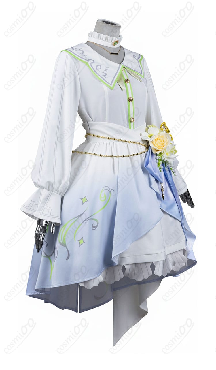 草薙寧々「レーヴ・デ・トナリティ」コスプレ衣装の右側面図|立体的なラインとシルエットを確認