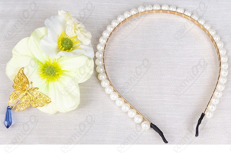 草薙寧々コスプレ衣装のアクセサリー・髪飾りディテール|ステージ映えする繊細な装飾