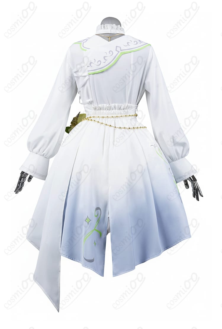 草薙寧々「レーヴ・デ・トナリティ」コスプレ衣装の背面図|リボンと装飾が映える華やかなデザイン