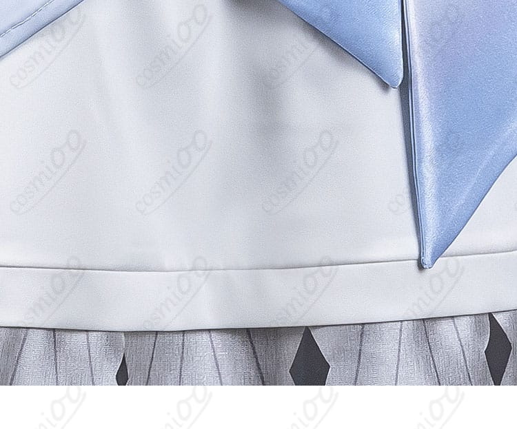 草薙寧々コスプレ衣装の生地質感アップ写真|柔らかく通気性に優れたコスプレ専用素材