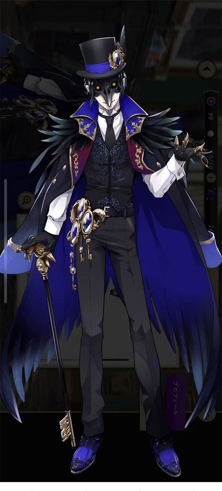 ディズニー ツイステッドワンダーランド ディア・クロウリー 学園長 コスプレ衣装 着用イメージ|高再現デザインでイベントや撮影に最適