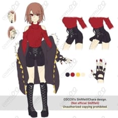 Storyfell Chara Dreemurr コスプレ衣装｜黒×赤ダークデザイン・オーダーメイド対応 - 1枚目の画像（サムネイル）