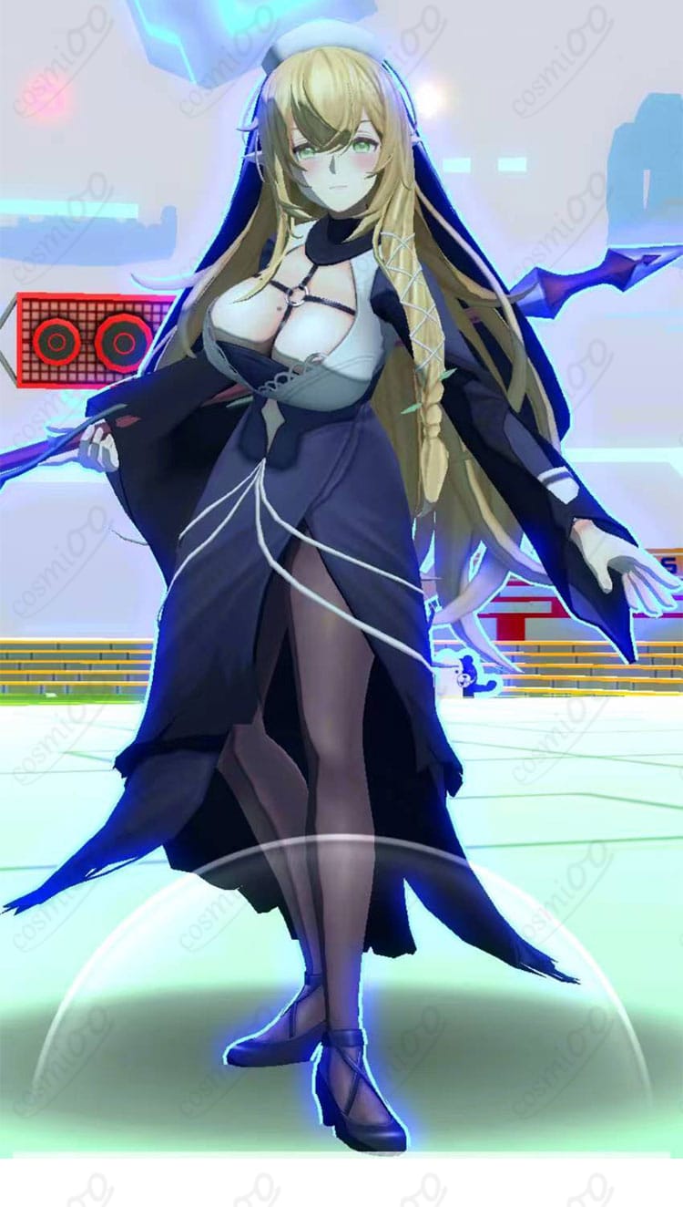 ステリア・ララ・シルワ シスター衣装 コスプレ 正面全身画像|高再現・イベント撮影におすすめ