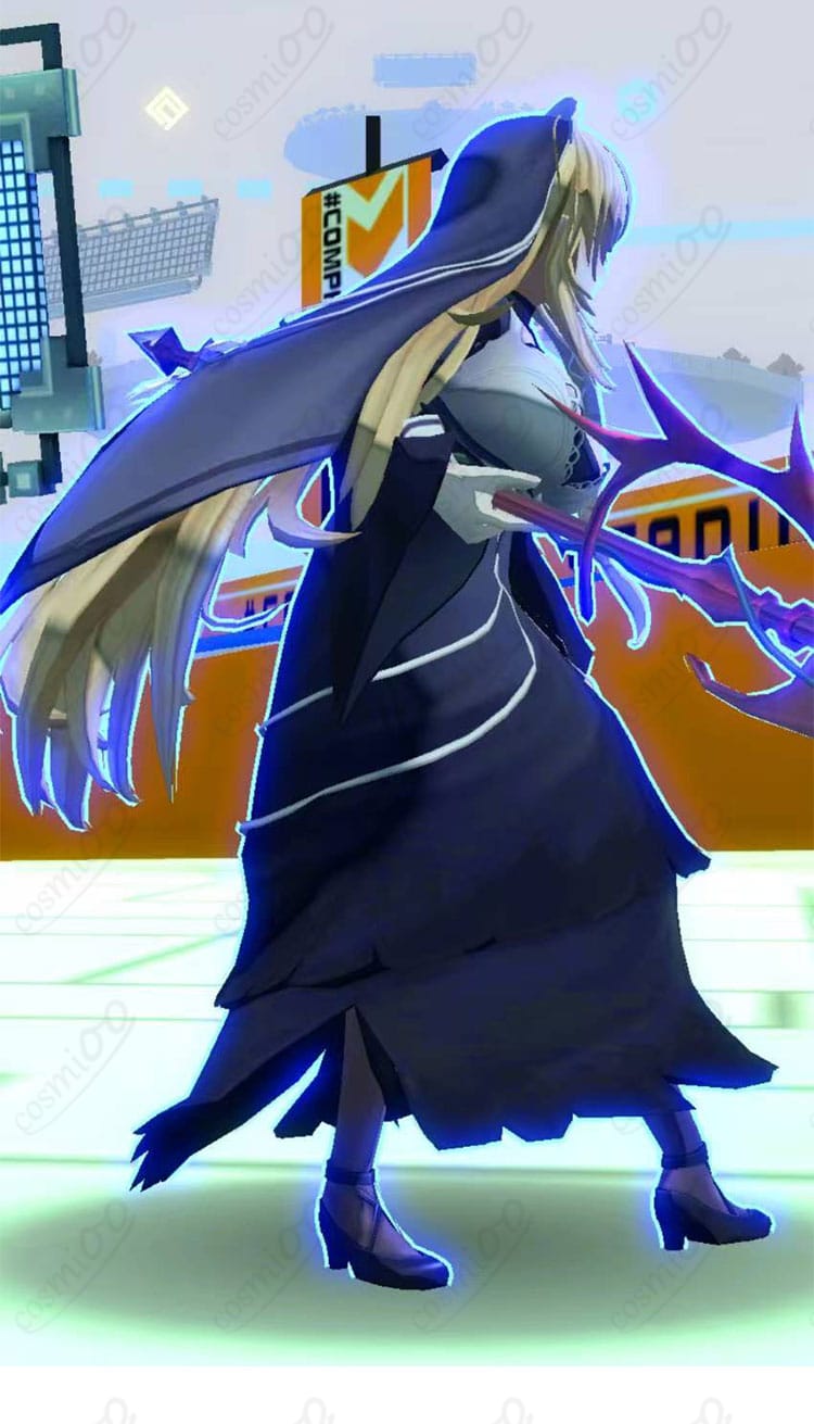 ステリア・ララ・シルワ シスター衣装 コスプレ 右側ビュー|高品質生地・細部までこだわり