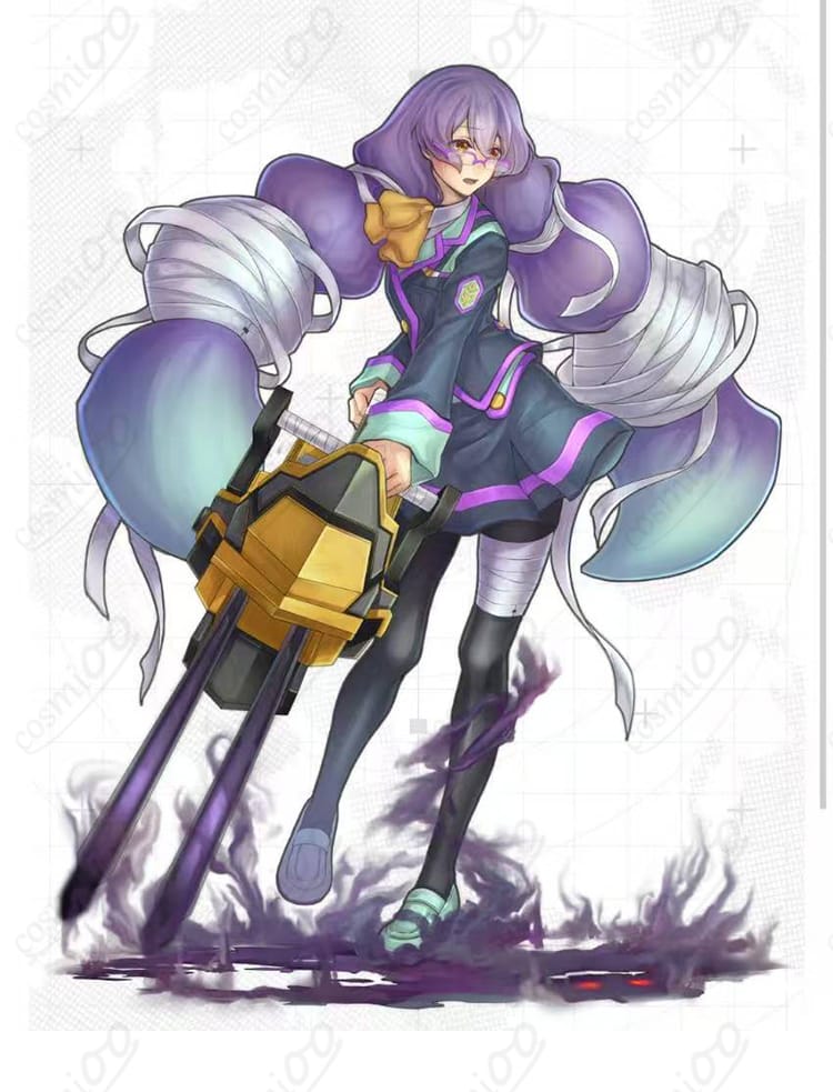 #コンパス 双挽乃保 制服 コスプレ衣装 正面全身図|人気キャラを忠実に再現