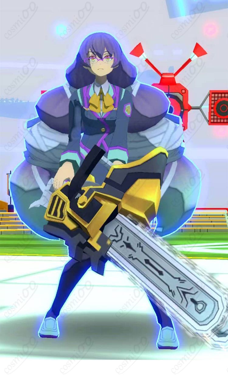 #コンパス 双挽乃保 制服 コスプレ衣装 キャラクター全身画像|イベントや撮影に最適