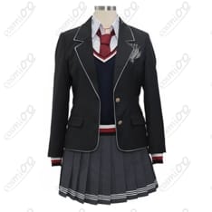 FGO ジャンヌ・ダルク〔オルタ〕/刑部姫 学生服 コスプレ衣装 高品質フルセット - 1枚目の画像（サムネイル）