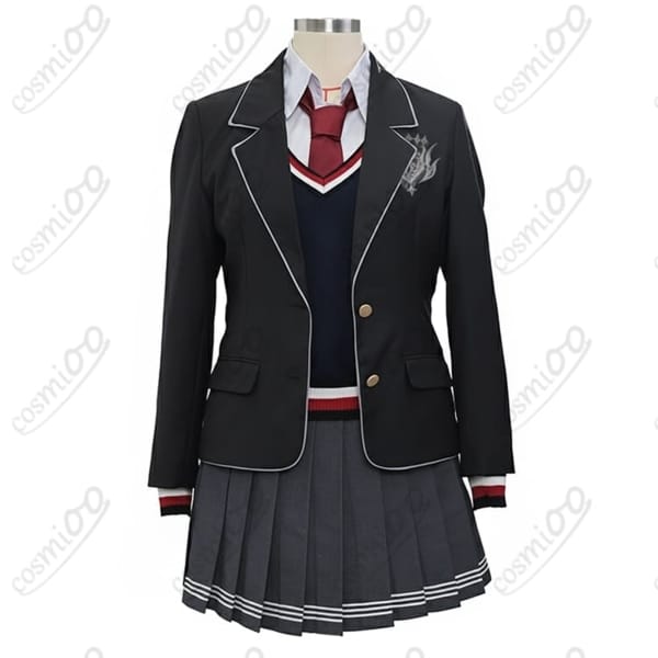 FGO ジャンヌ・ダルク〔オルタ〕/刑部姫 学生服 コスプレ衣装 高品質フルセット