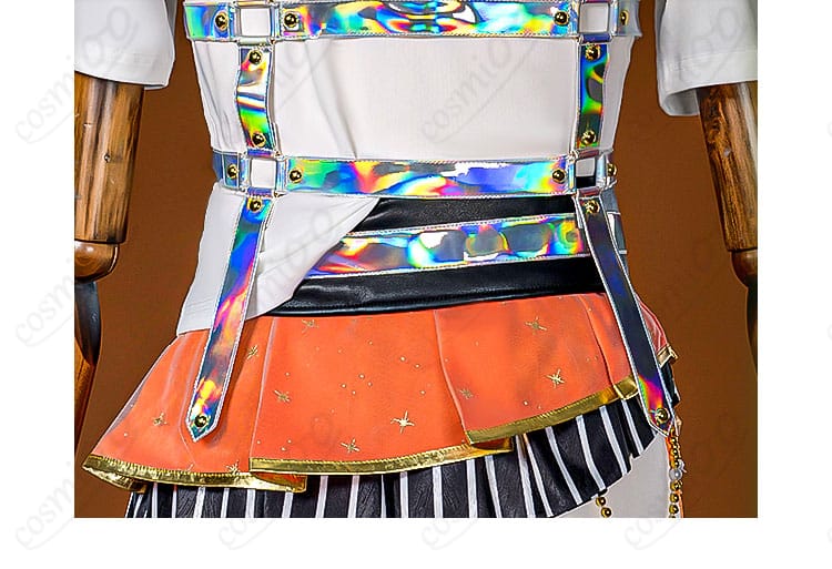 東雲彰人 コスプレ衣装 背面腰帯装飾ディテール|プロセカ 細部までこだわった造形美