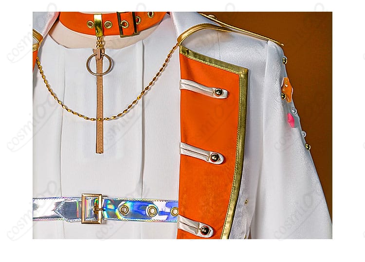 東雲彰人 コスプレ衣装 襟元装飾ディテール|プロセカ 高品質素材で再現された衣領デザイン