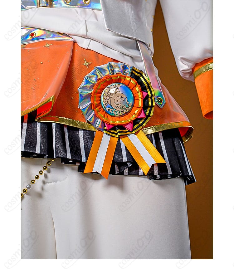 東雲彰人 コスプレ衣装 腰飾りディテール|プロセカ 記念仕様の特別デザイン オーダーメイド対応