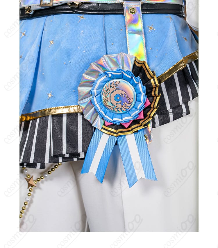 青柳冬弥 コスプレ衣装 腰飾りディテール|細やかな装飾が魅力の豪華仕様