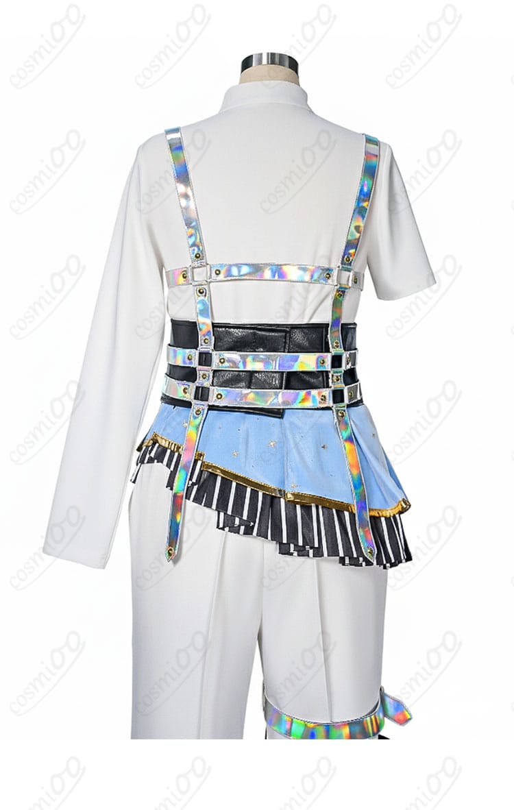 青柳冬弥 コスプレ衣装 背面装飾ディテール|後ろ姿まで完全再現・丁寧な縫製