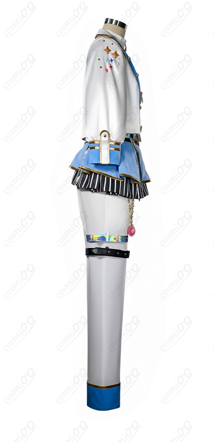 青柳冬弥 コスプレ衣装 右側からの全身ビュー|立体的なシルエット再現