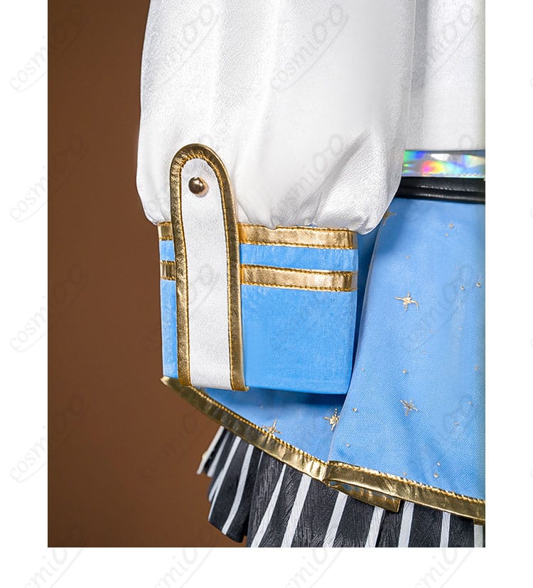 青柳冬弥 コスプレ衣装 袖口装飾の細部|丁寧な仕立てで快適な着心地