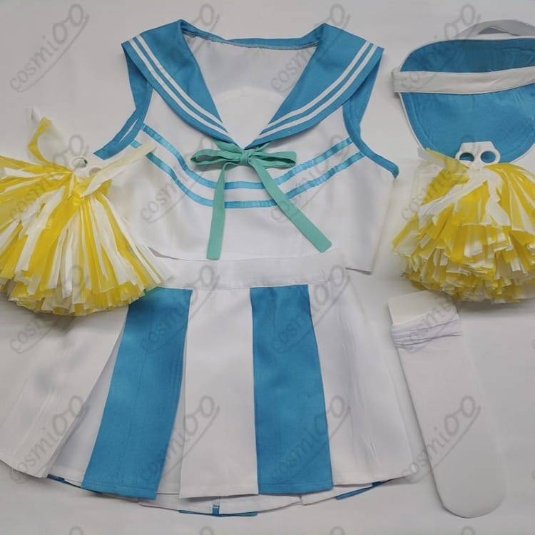 ブルーアーカイブ 伊落マリー チアガール コスプレ衣装｜高品質フルセット・S〜XL/オーダーメイド - 5枚目の画像