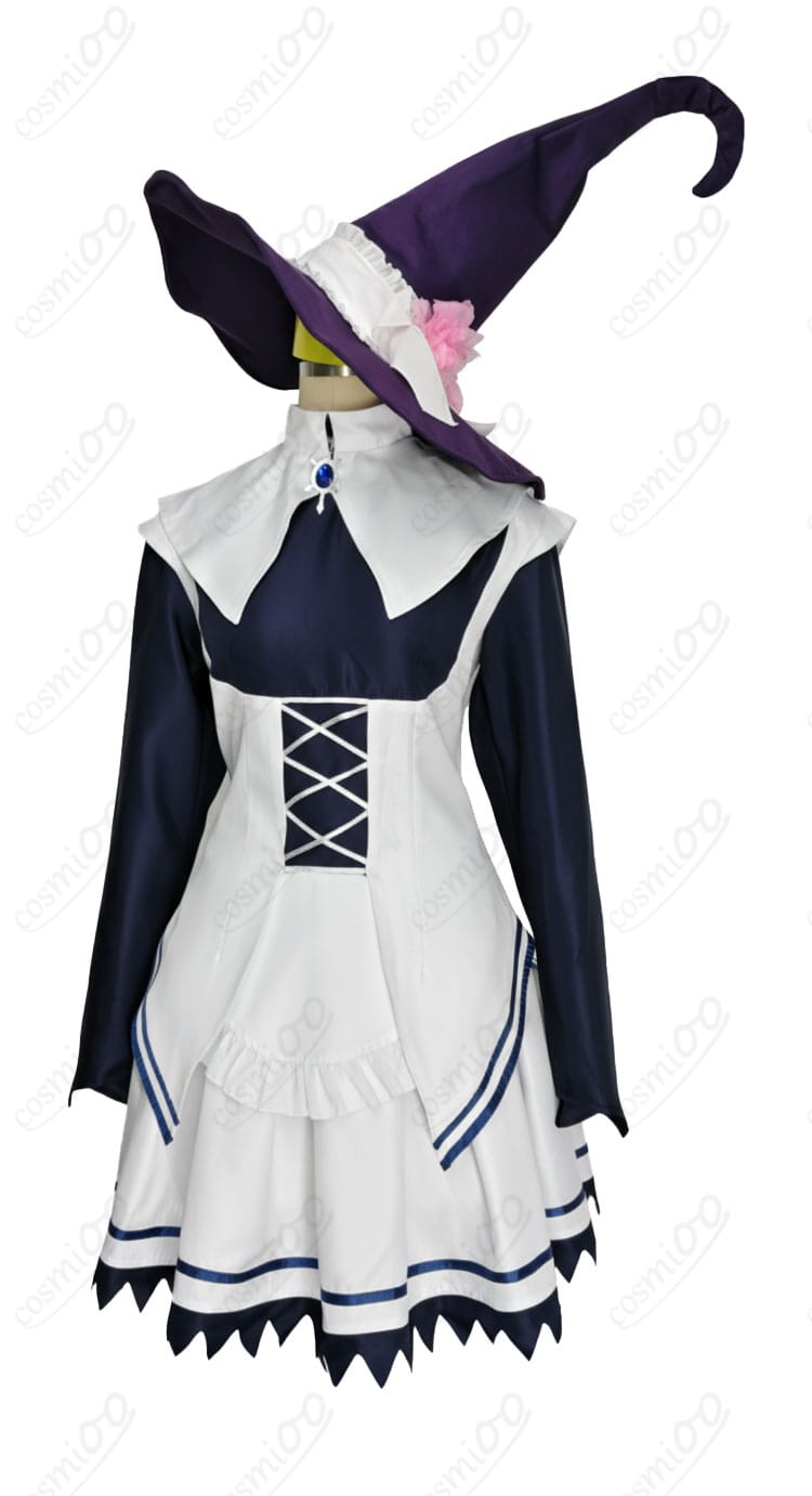 クトリ コスプレ衣装 帽子とマント装飾の細部|アクセントの造形や質感を丁寧に再現