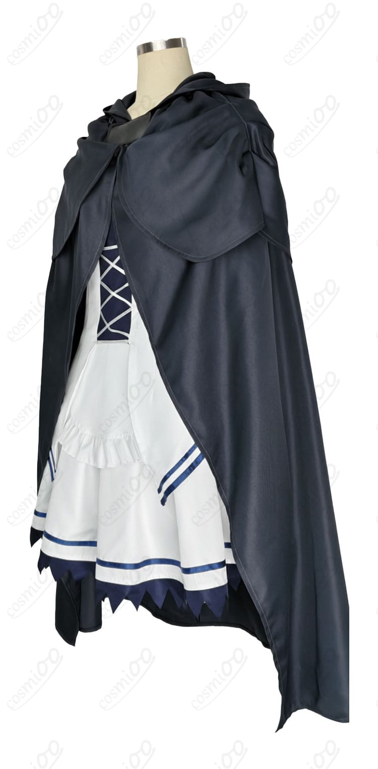 すかすか クトリ コスプレ衣装 側面ディテール画像|自然なシルエットと上品なラインを再現