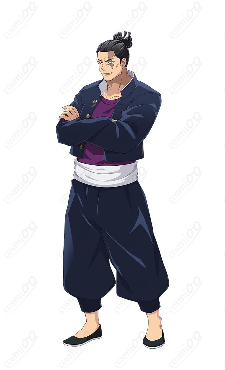 呪術廻戦 東堂葵 コスプレ衣装 キャラクター全身ビジュアル|筋肉質で豪快な京都校三年生を忠実再現、イベントや撮影に最適なコスプレ写真