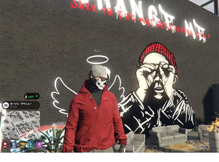 ギャングXVI コスプレ衣装 キャラクター人物図|クールで無骨なストリートスタイルを再現した人気デザイン。イベント・撮影におすすめ。