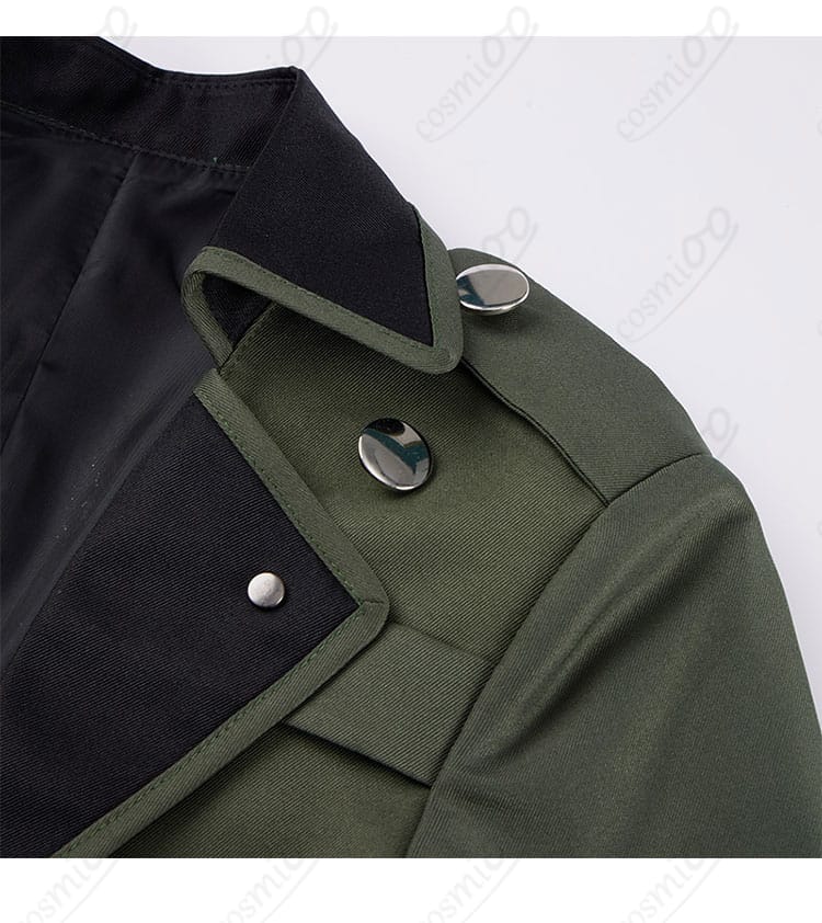 FGO バゼット コスプレ 外套ショルダー装飾の細部|肩の縫製と立体感をチェック