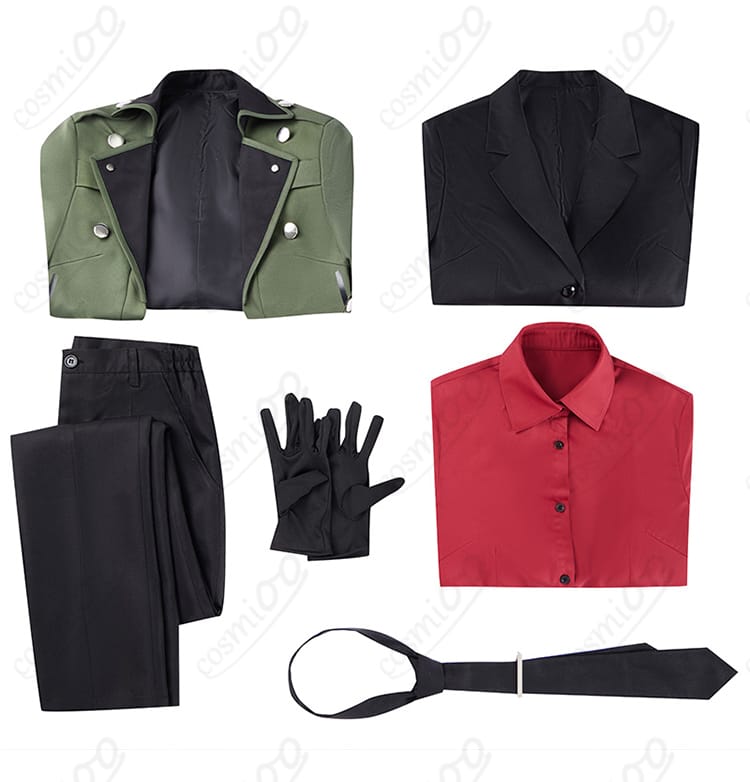FGO バゼット コスプレ 衣装セット内容一式|トレンチコート・シャツ・ネクタイ・手袋などフルセット