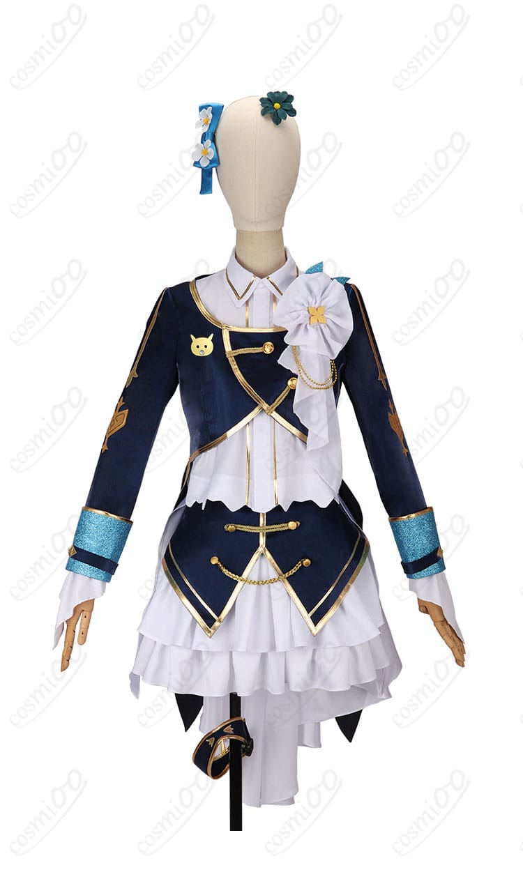 にじさんじ 町田ちま 共通衣装 コスプレ衣装|正面から見た高再現デザイン