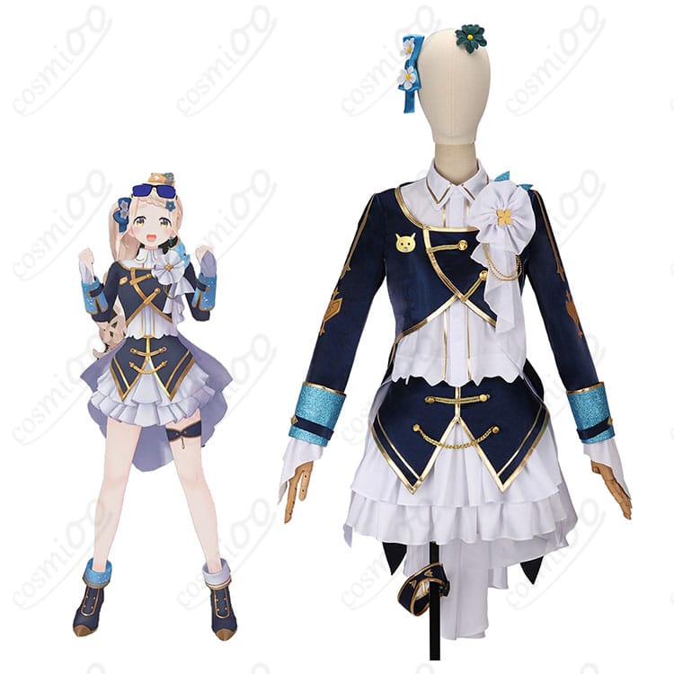 にじさんじ 町田ちま 共通衣装 コスプレ衣装|キャラクター姿と衣装デザインの全体イメージ