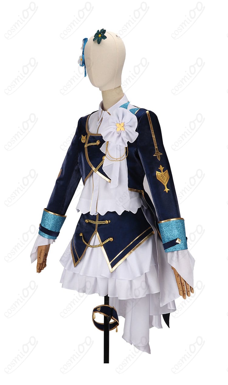 にじさんじ 町田ちま 共通衣装 コスプレ衣装|側面シルエット・美しいラインをチェック