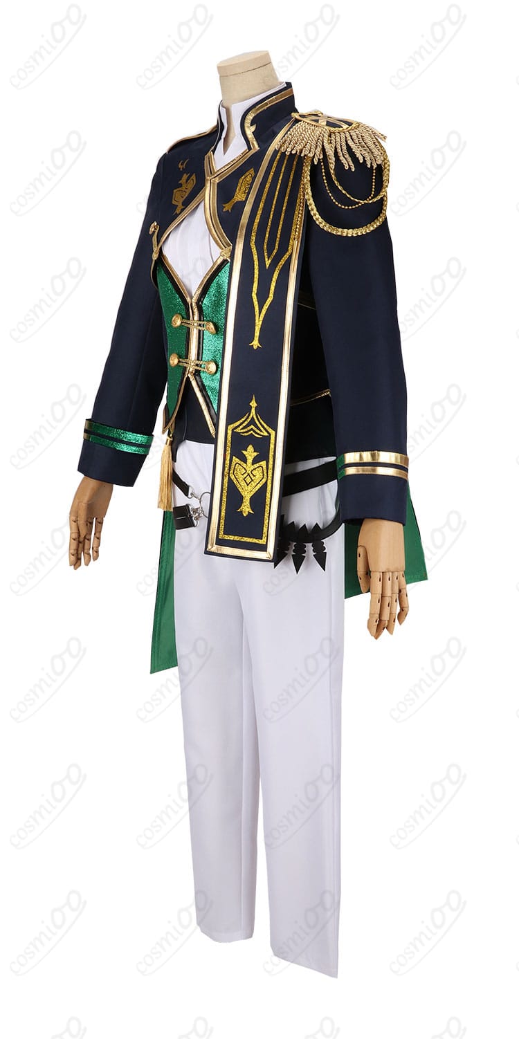 Ren Zotto『OVERTURE』コスプレ衣装 側面図|スタイルラインやマントの動きをリアルに再現